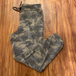 Cherish Camo Comfy Jogger Pants